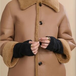 Jenni Kayne Fingerless Cashmere Gloves
